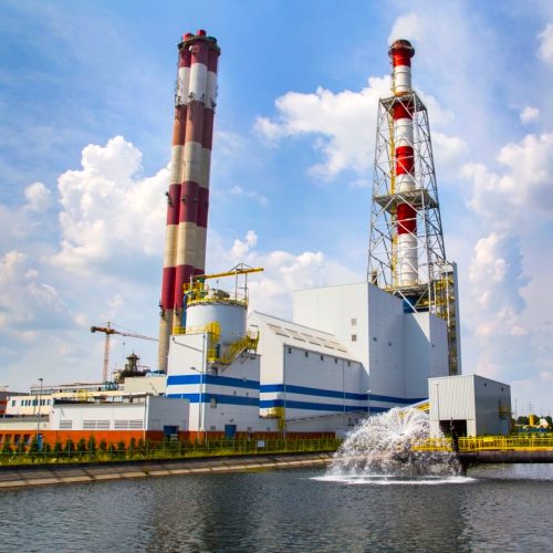 view of the power station