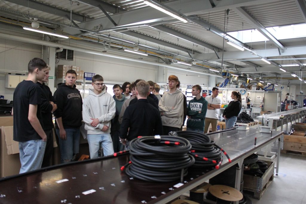 Students from the patronage class