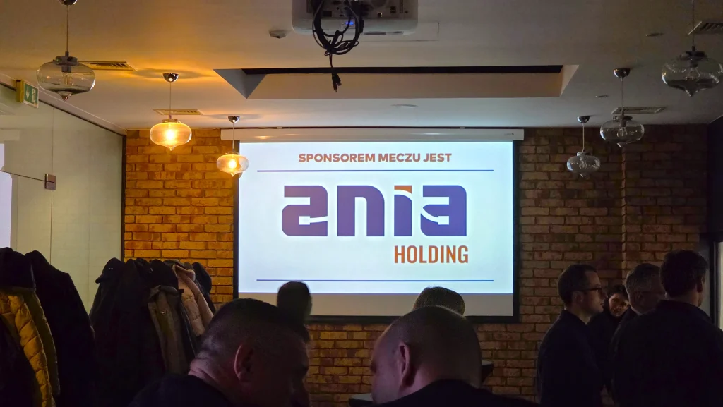 Mecz Skra Bełchatów Ania Holding sponsorem meczu