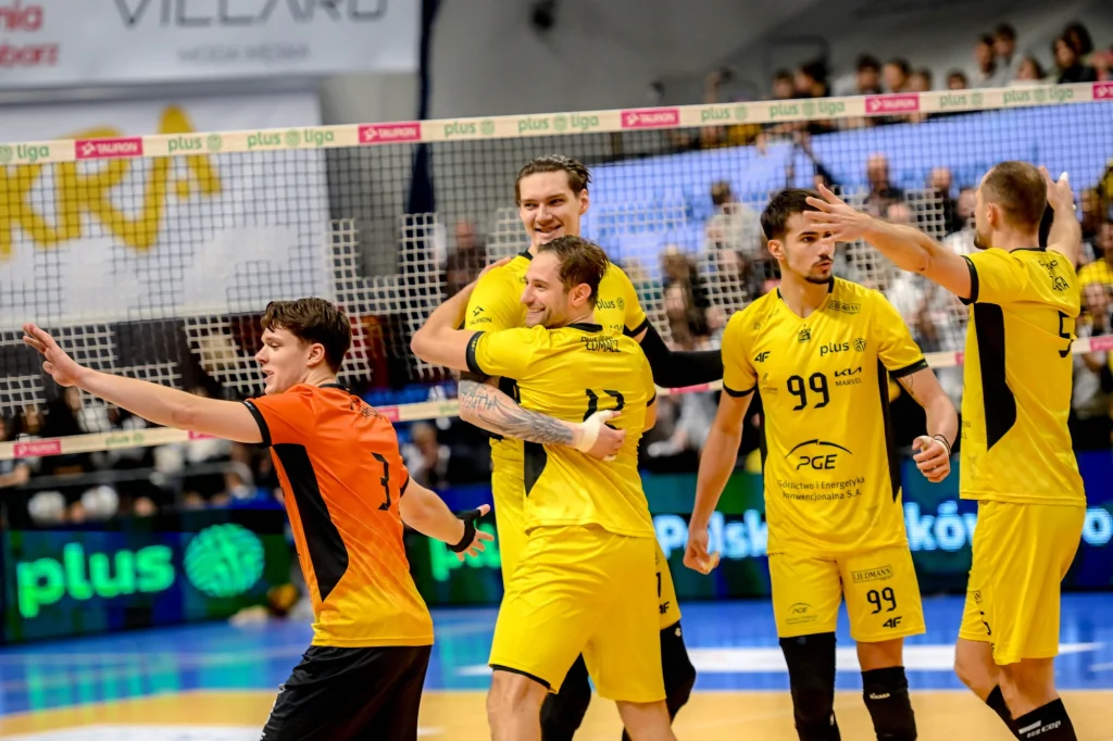 Mecz Skra Bełchatów Ania Holding sponsorem meczu