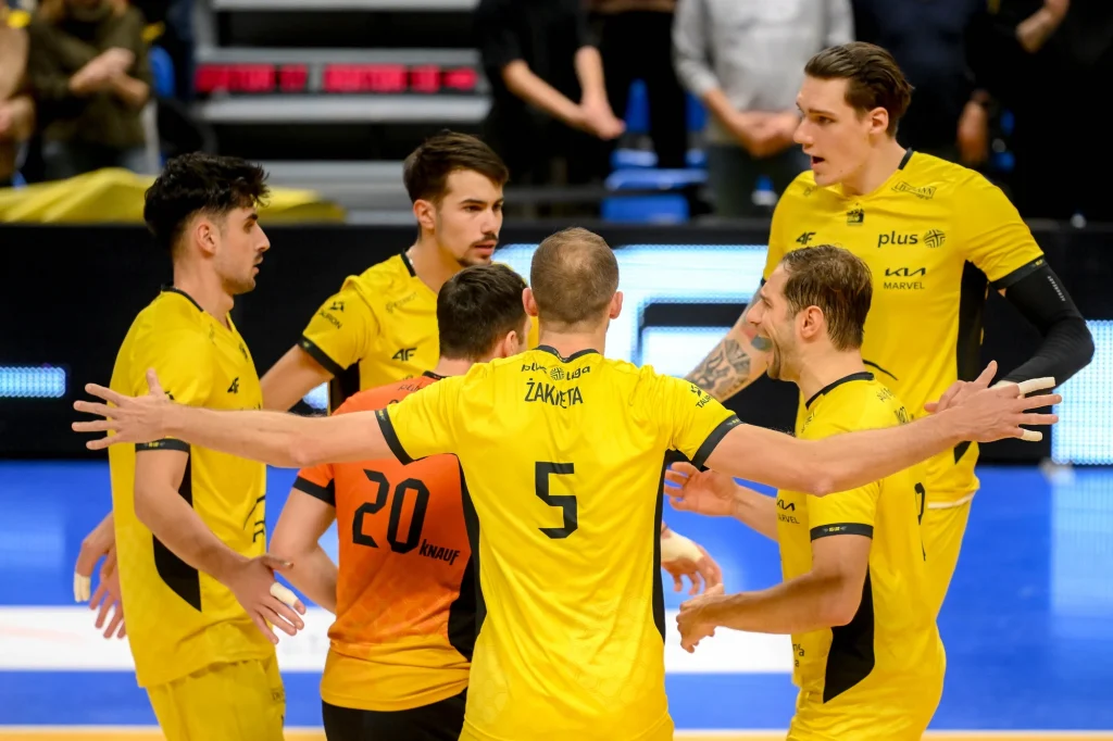 Mecz Skra Bełchatów Ania Holding sponsorem meczu