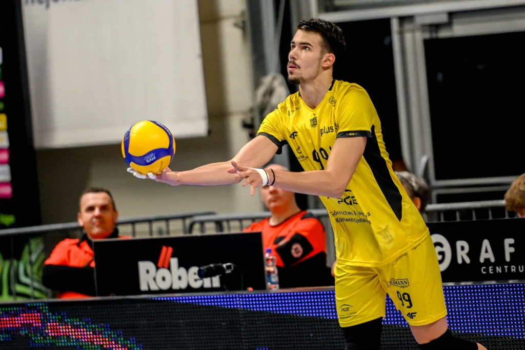Mecz Skra Bełchatów Ania Holding sponsorem meczu