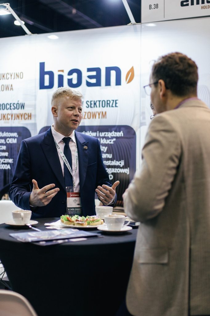 Targi Power Connect Ania Holding stoisko w Amber Expo Gdańsk