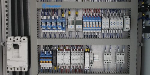 JB production control cabinet